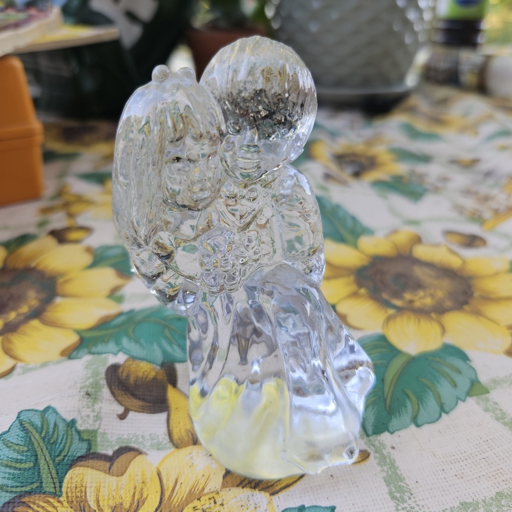 Glass Bride And Groom
